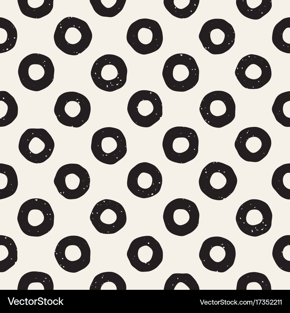 Seamless pattern with hand drawn lines abstract vector image