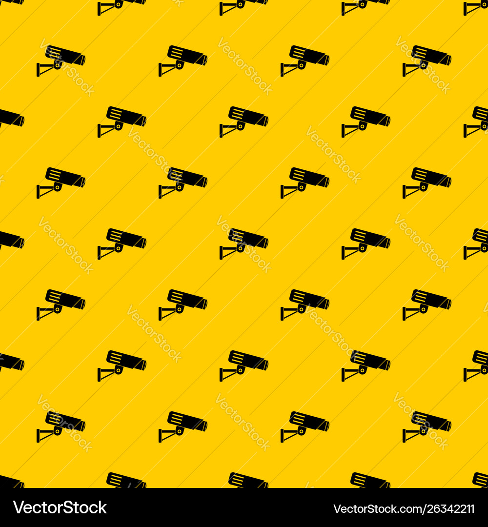 Security camera pattern Vector Image