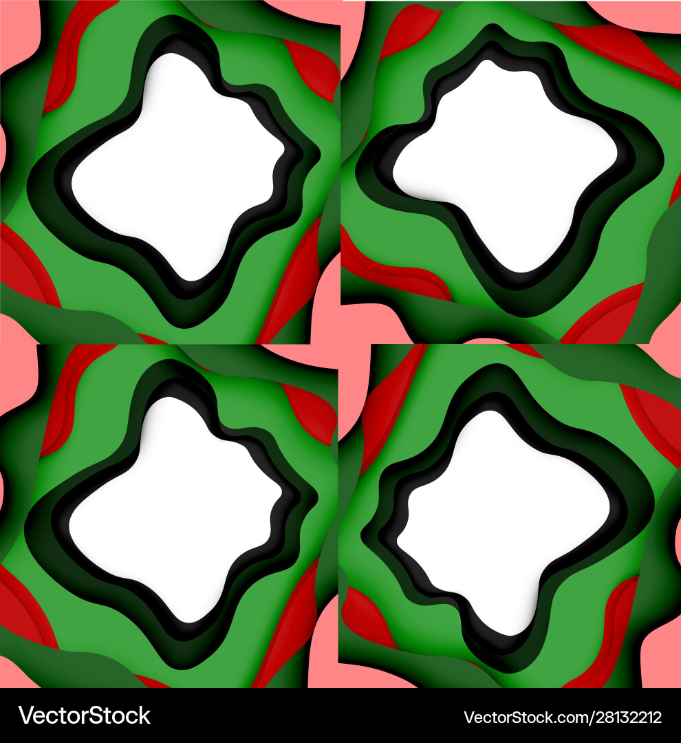 Abstract cut out waves for web design Abstract cut out waves for web design vector image