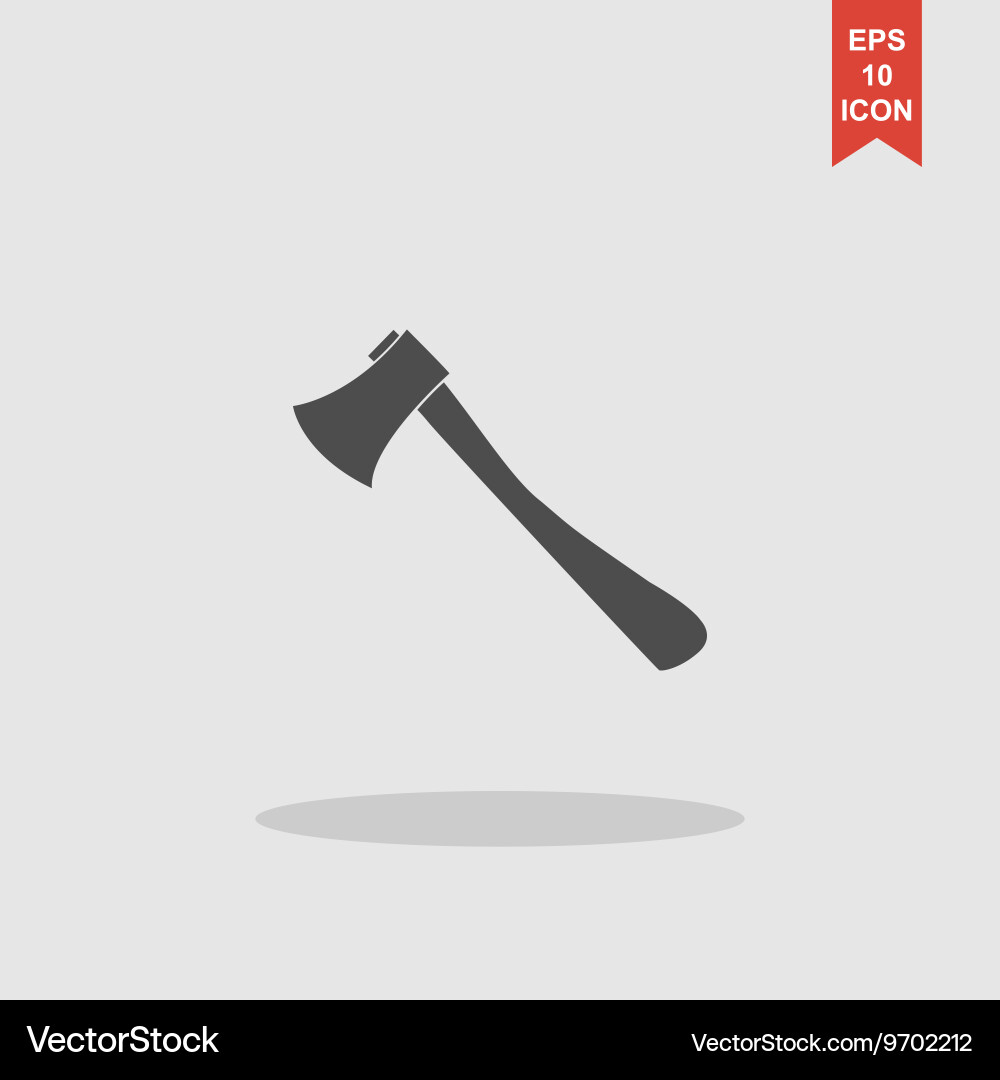 Ax icon axe symbol Vector Image