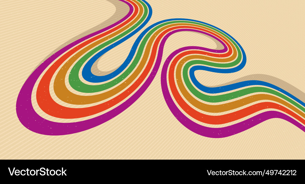 Linear abstract background in all colors Linear abstract background in all colors vector image