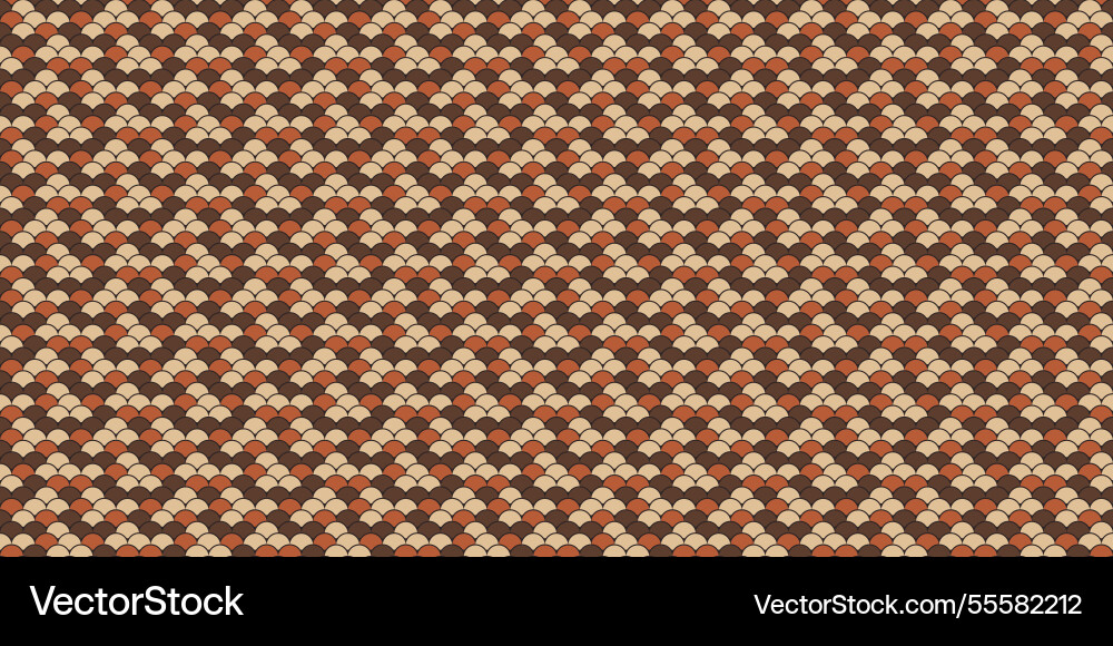 Print sea snake repeat decor web on abstraction Vector Image