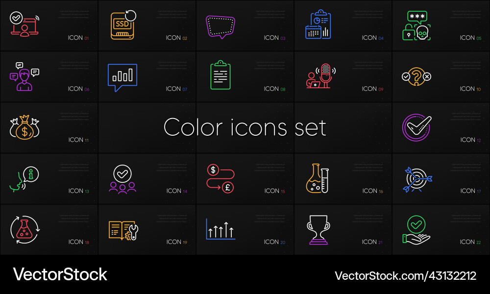 Set of report engineering documentation Vector Image