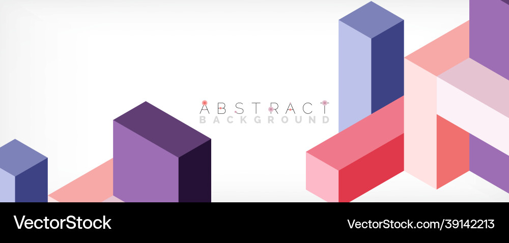 Abstract background 3d cubes cubic elements Abstract background 3d cubes cubic elements vector image