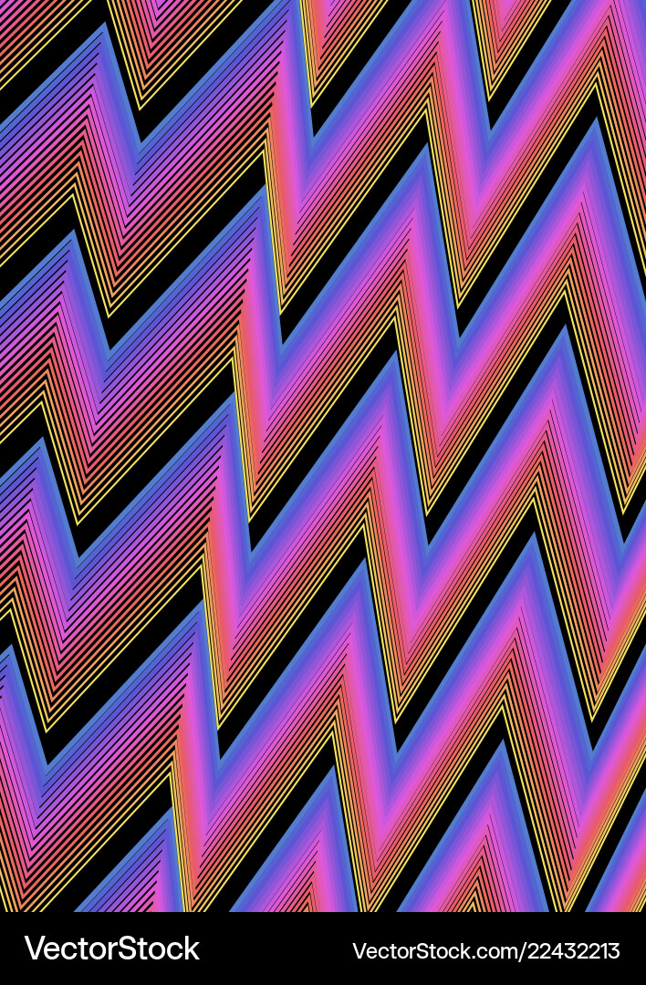 Modern abstract background with zig-zag lines Modern abstract background with zig-zag lines vector image