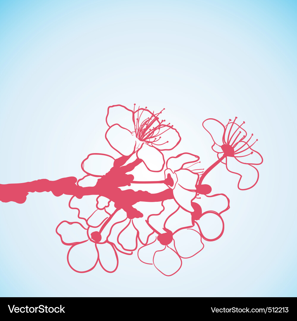 Spring background Vector Image