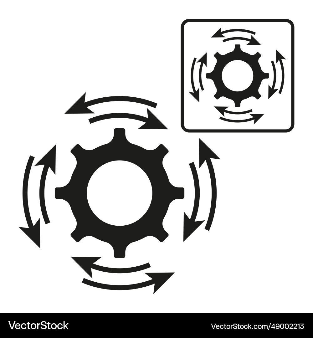Workflow process icon eps 10 Workflow process icon eps 10 vector image