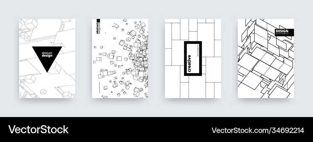 Abstract background design vector image