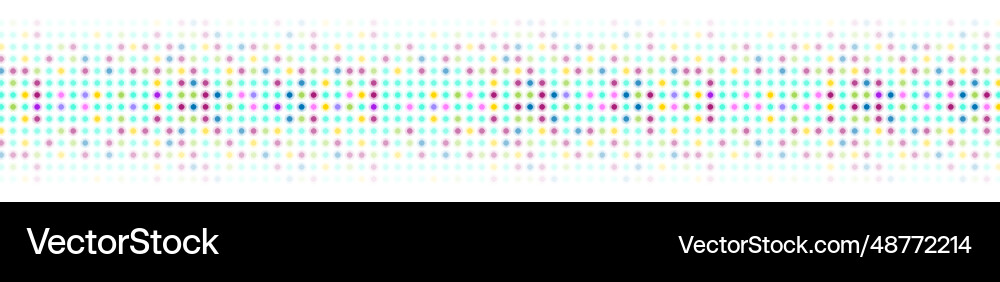 Colorful abstract shiny light circles web header Vector Image