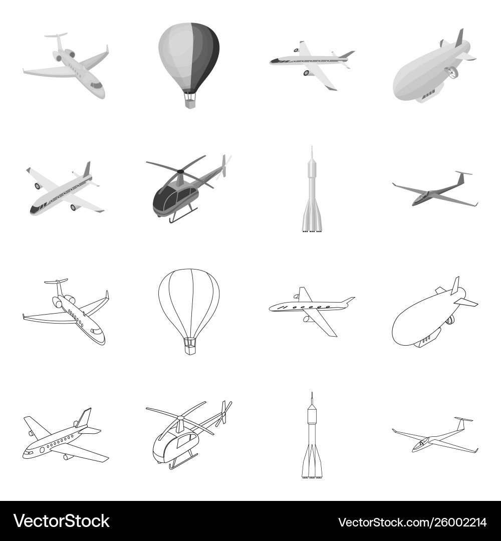 Design transport and object logo set Design transport and object logo set Vector Image