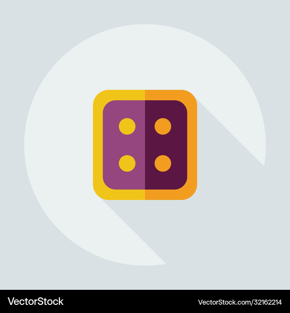 Flat modern design with shadow icons button Flat modern design with shadow icons button Vector Image