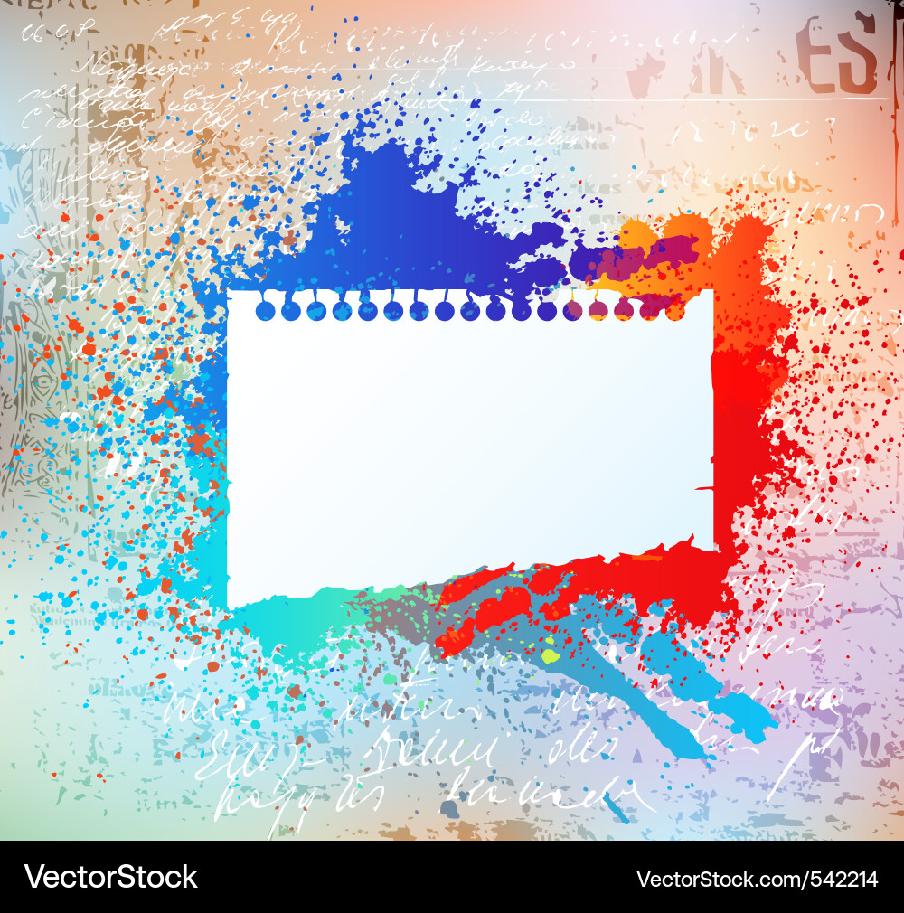 Grungy background vector image