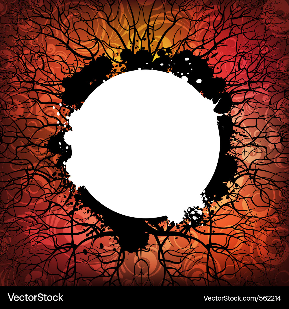 Grungy frame Vector Image