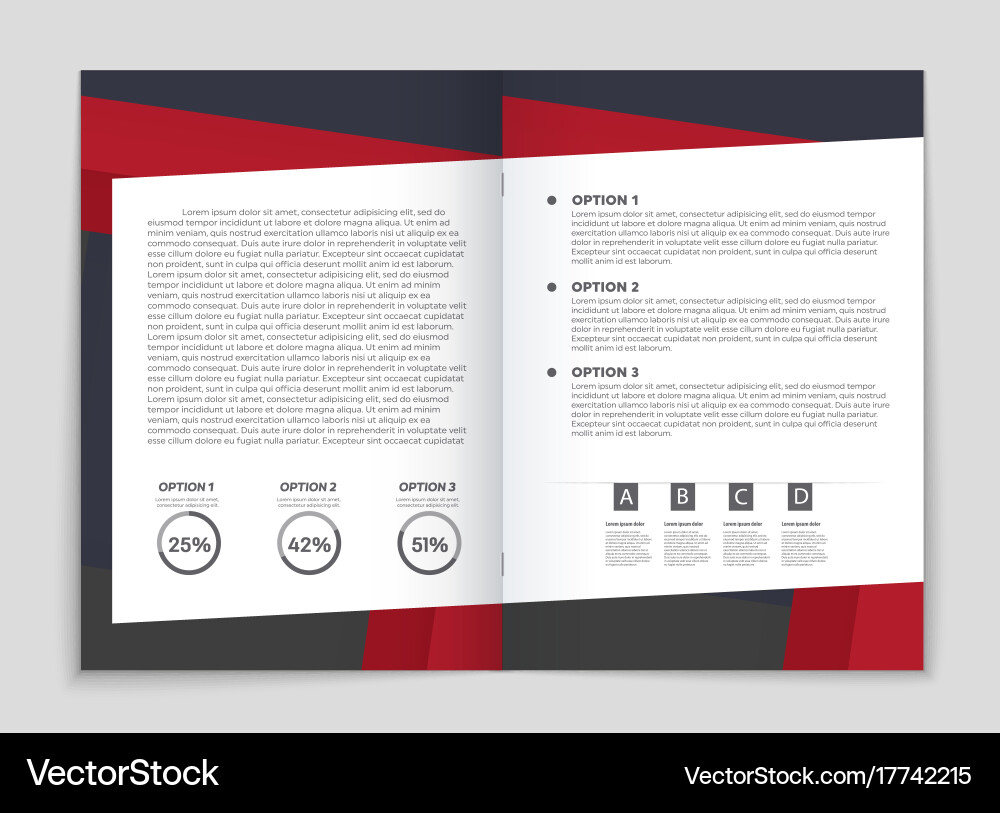 Abstract layout background set for art vector image