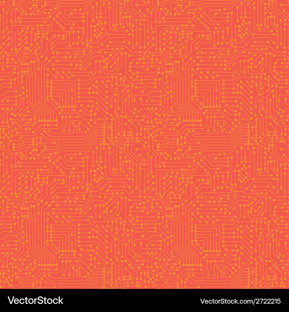 Circuit Board Pattern - Tech Background vector image