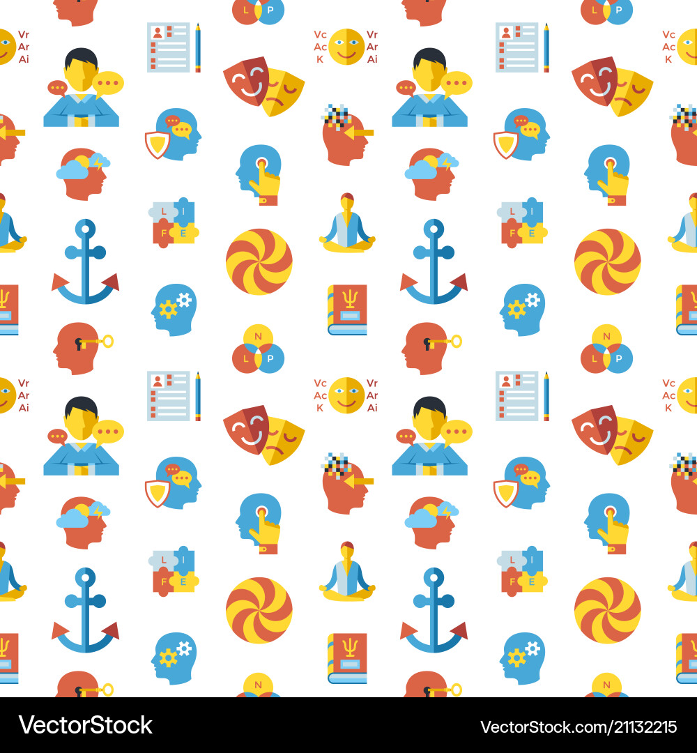 Digital neuro linguistic programming Vector Image
