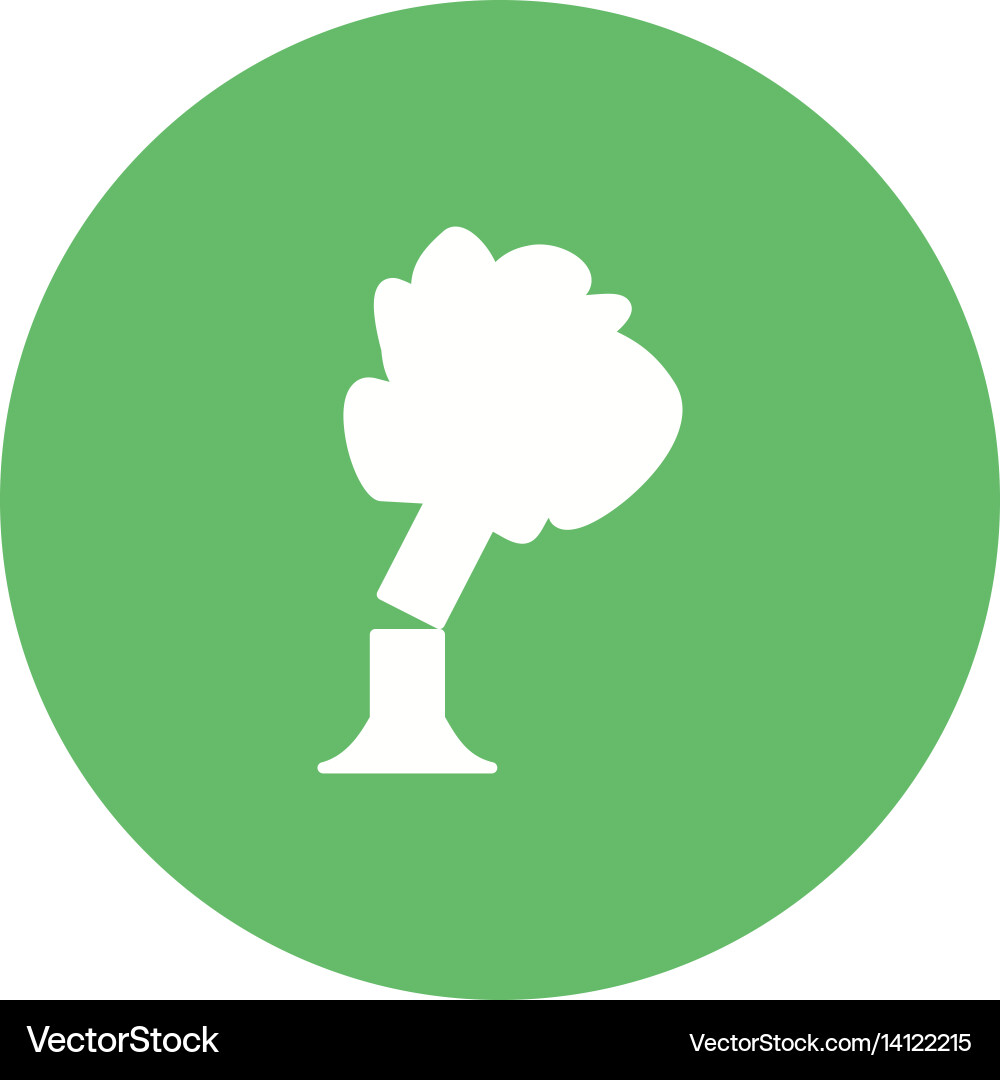 Fallen Tree Icon (14122215) – Royalty-Free Vector | VectorStock