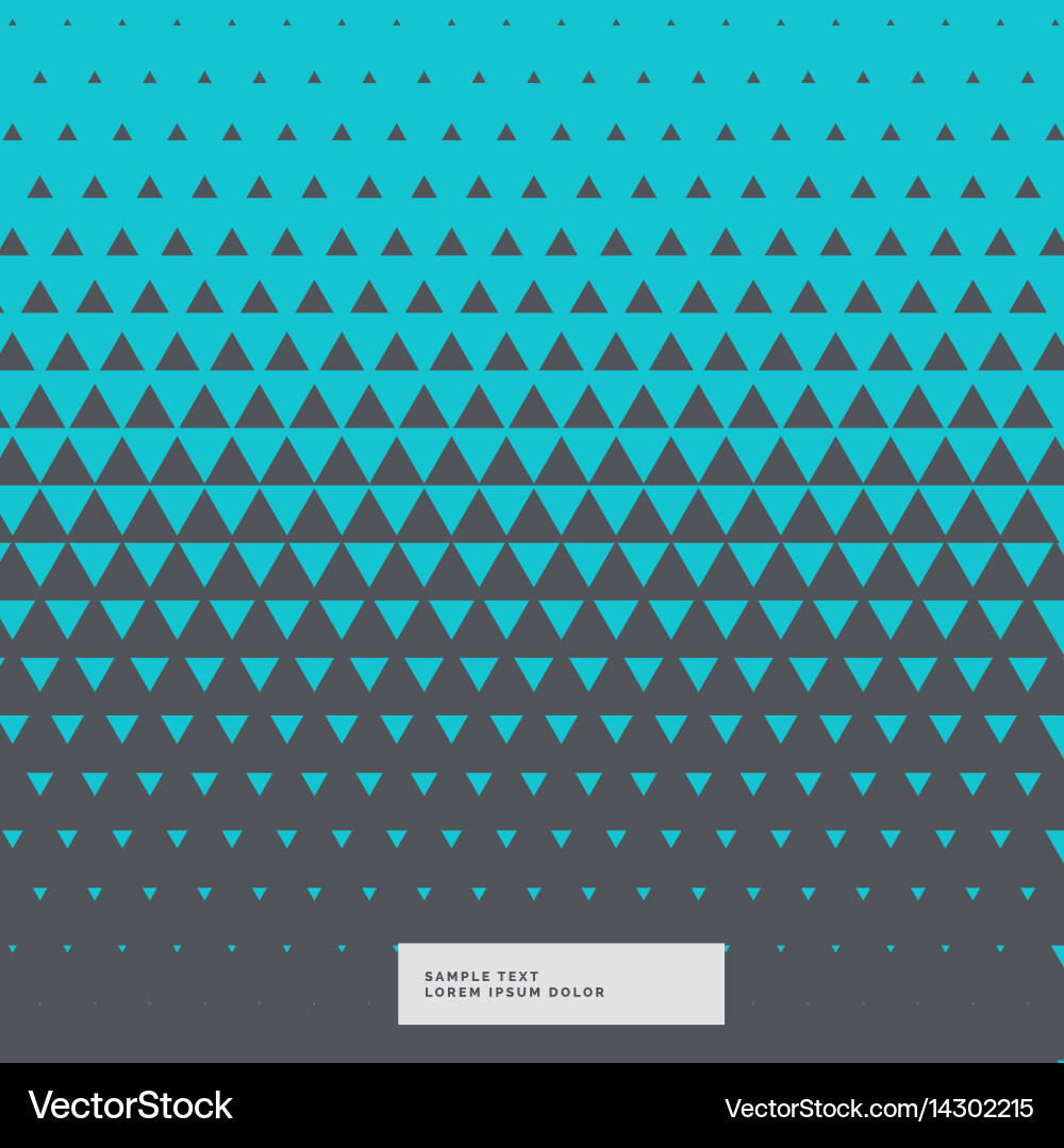 Geometric Triangle Pattern Vector Image