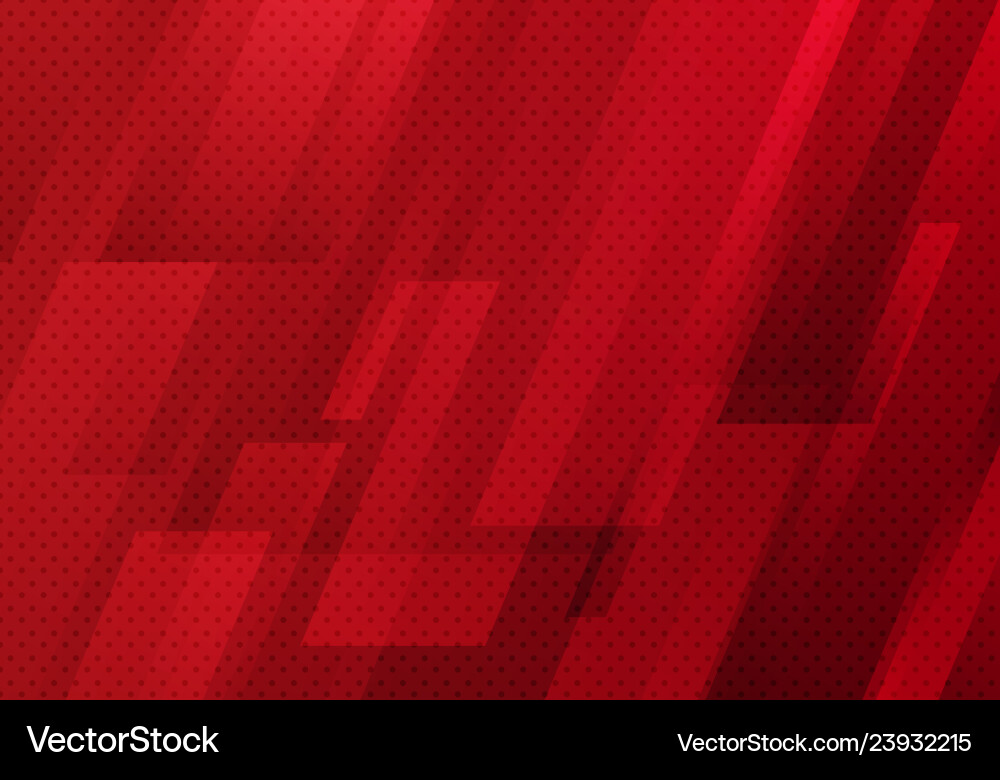 Red Geometric Diagonal Pattern Vector Image