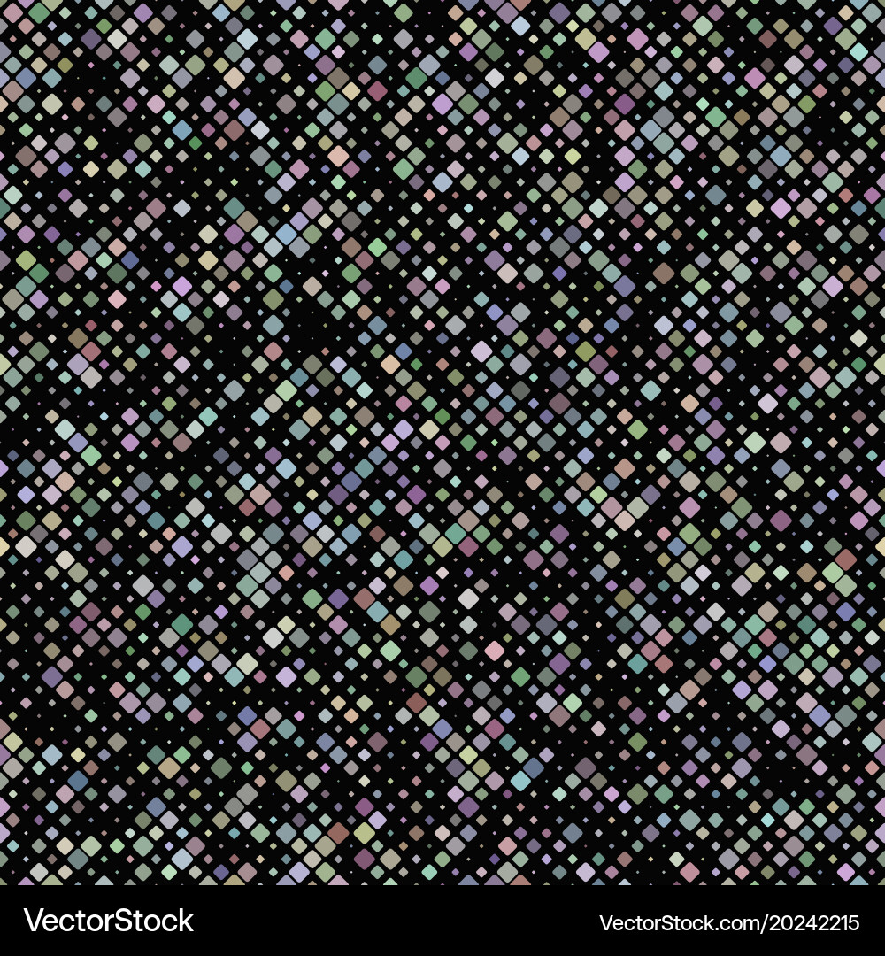 Repeating diagonal rounded square pattern - tiled vector image