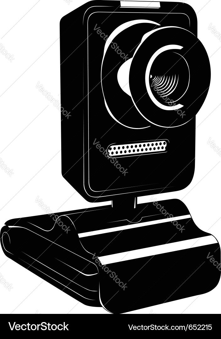 Web camera Vector Image