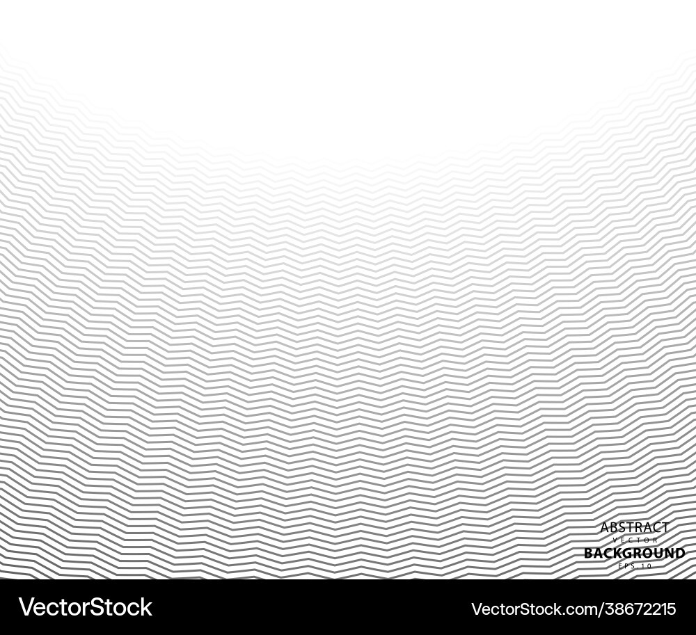 Zig zag lines pattern wavy line background wave Vector Image