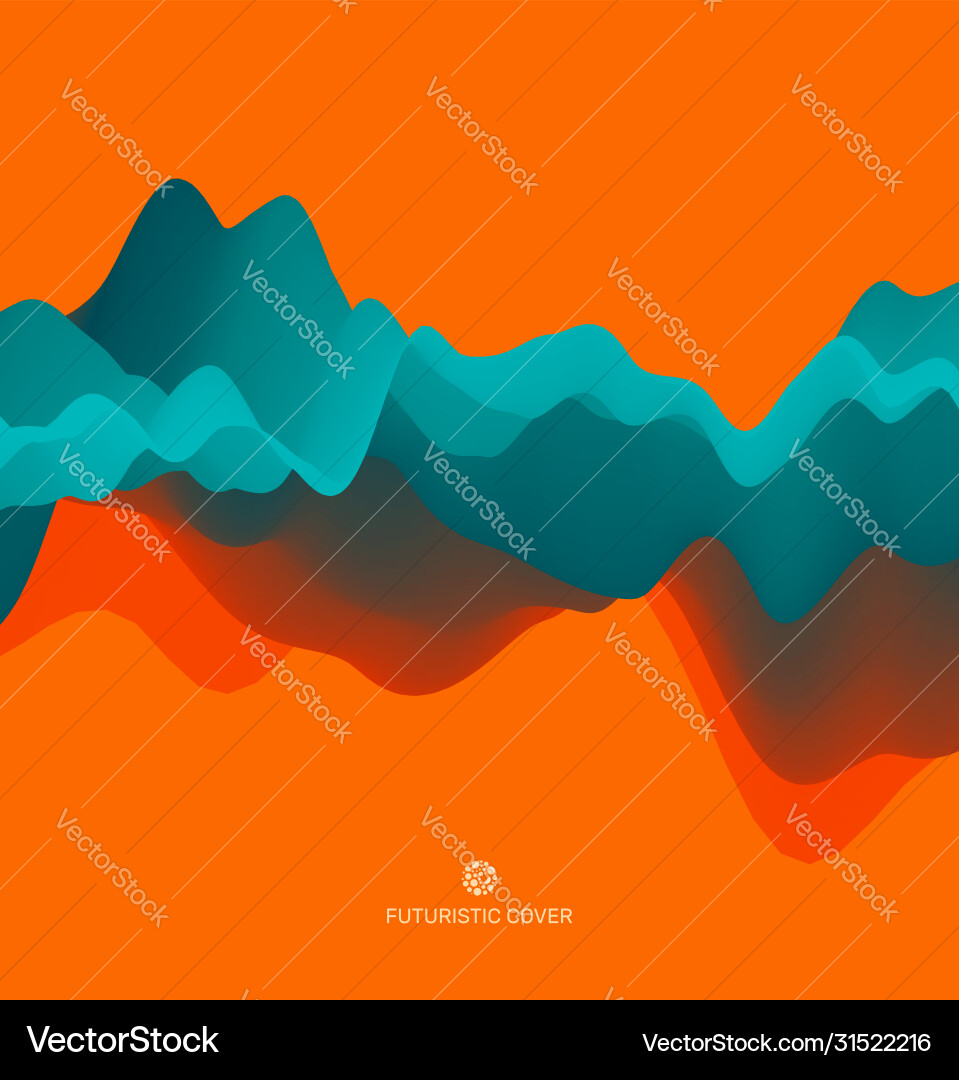 Abstract background waves dynamic effect Abstract background waves dynamic effect vector image