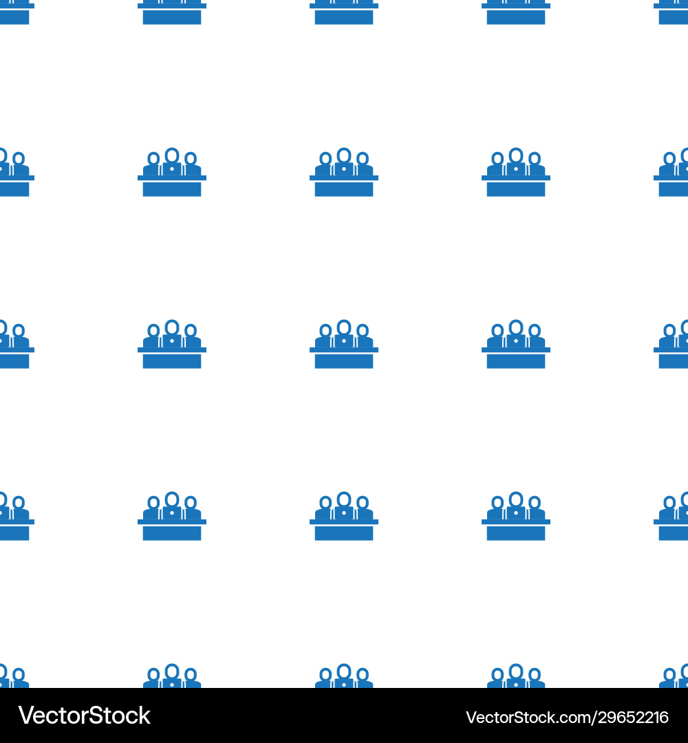 Developers team icon pattern seamless isolated vector image