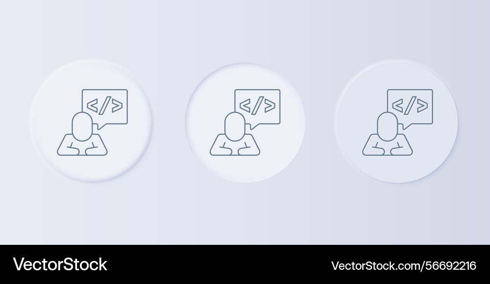 Graues Webdesign und Frontend-Entwicklungssymbol Graues Webdesign und Frontend-Entwicklungssymbol vektorbild
