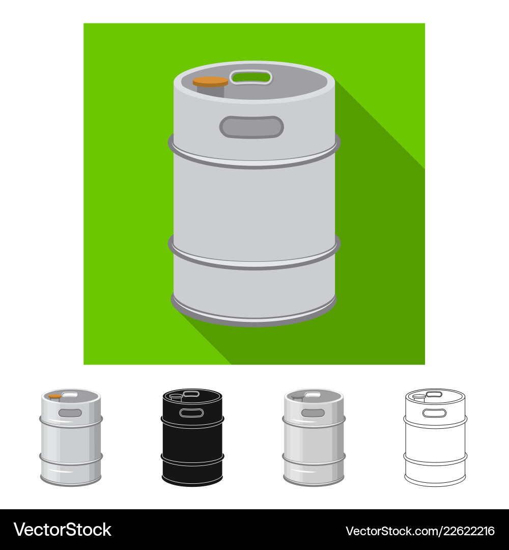 Isolated object of pub and bar logo collection vector image