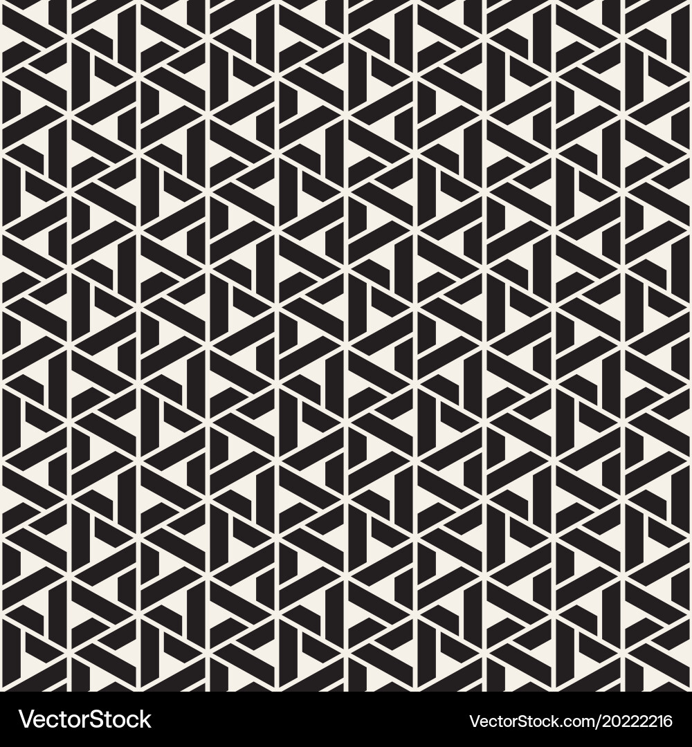 Modern Lattice Geometric Pattern vector image