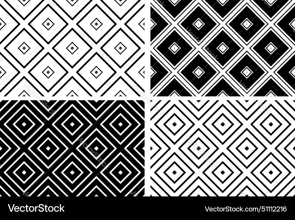 Seamless patterns set Seamless patterns set Vector Image