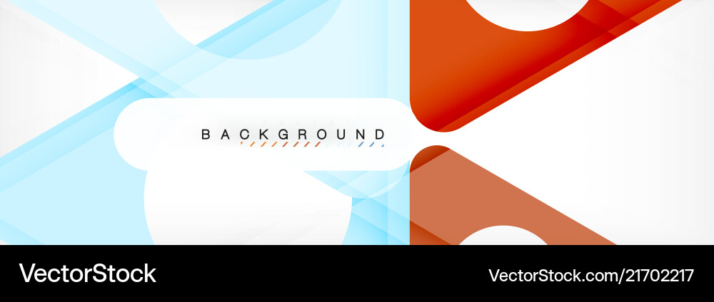 Abstract geometric background modern overlapping Vector Image