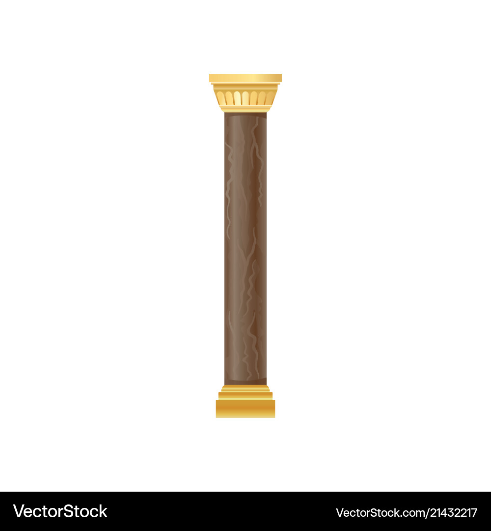 Classic architecture column Classic architecture column vector image