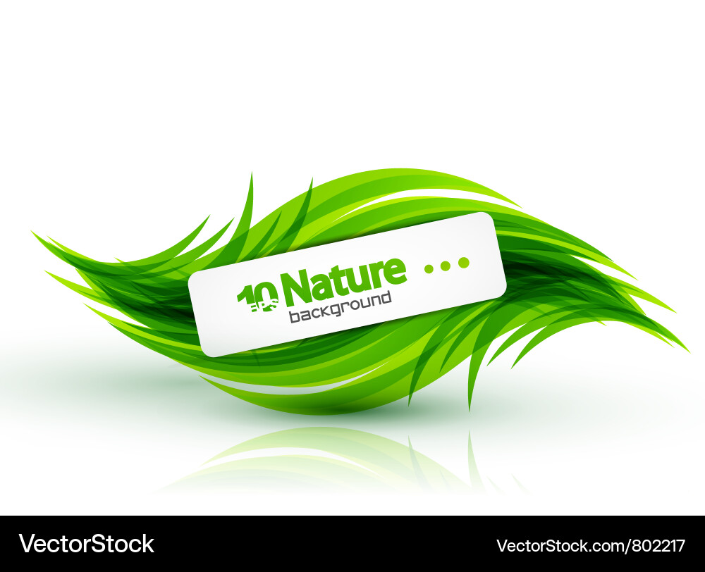 Nature abstract background Vector Image