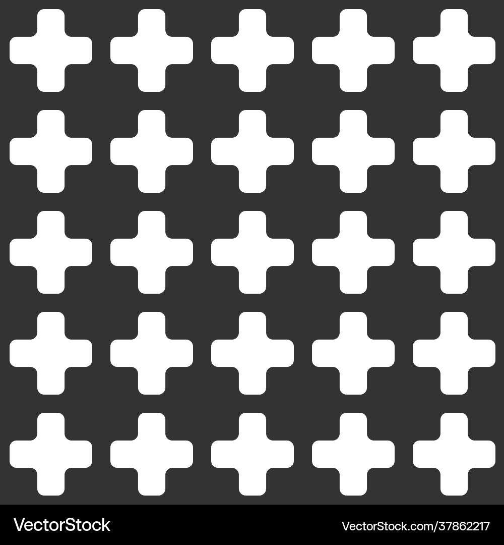 Seamless plus sign pattern for texture textiles Seamless plus sign pattern for texture textiles vector image