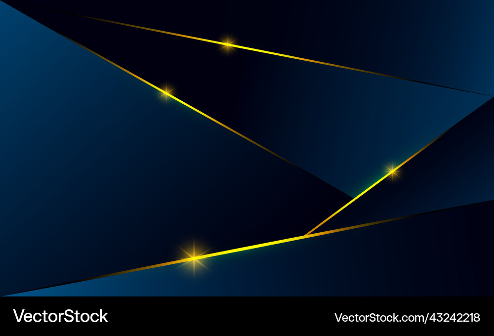 Blue polygon triangles shape pattern background Blue polygon triangles shape pattern background vector image