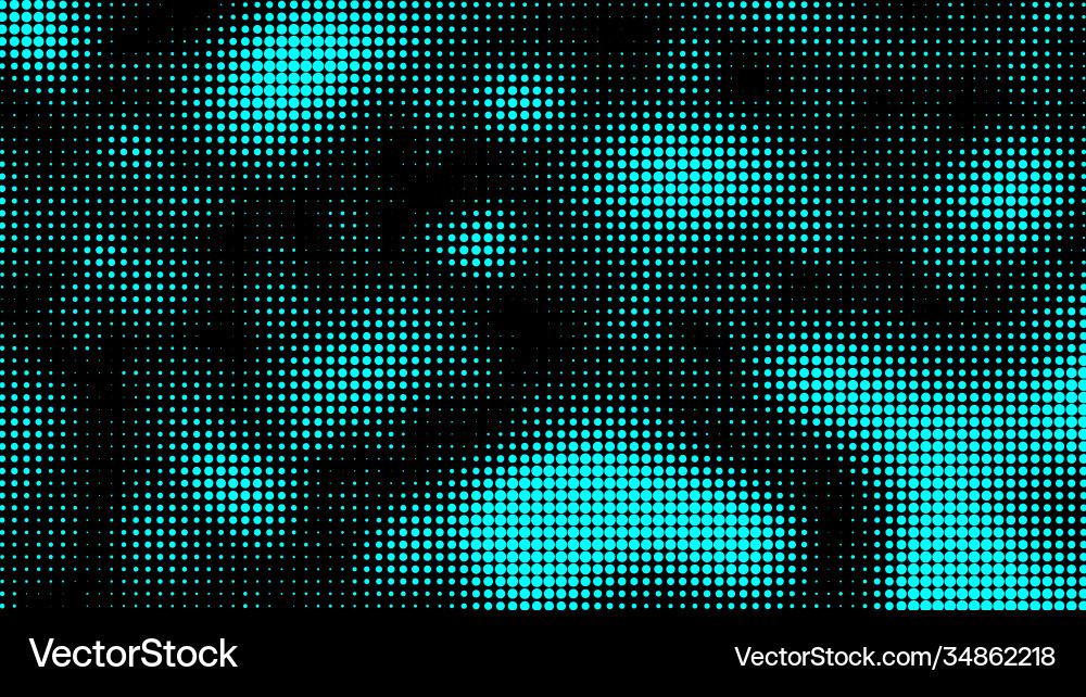 Colored dot array background isolated sea wave vector image