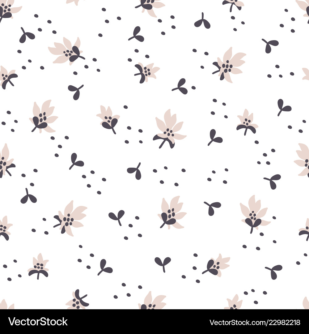 Nahtlose Blumenmuster Mode Textil Nahtlose Blumenmuster Mode Textil vektorbild