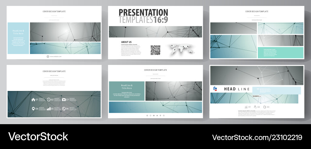 Business templates in hd format for presentation Business templates in hd format for presentation vector image