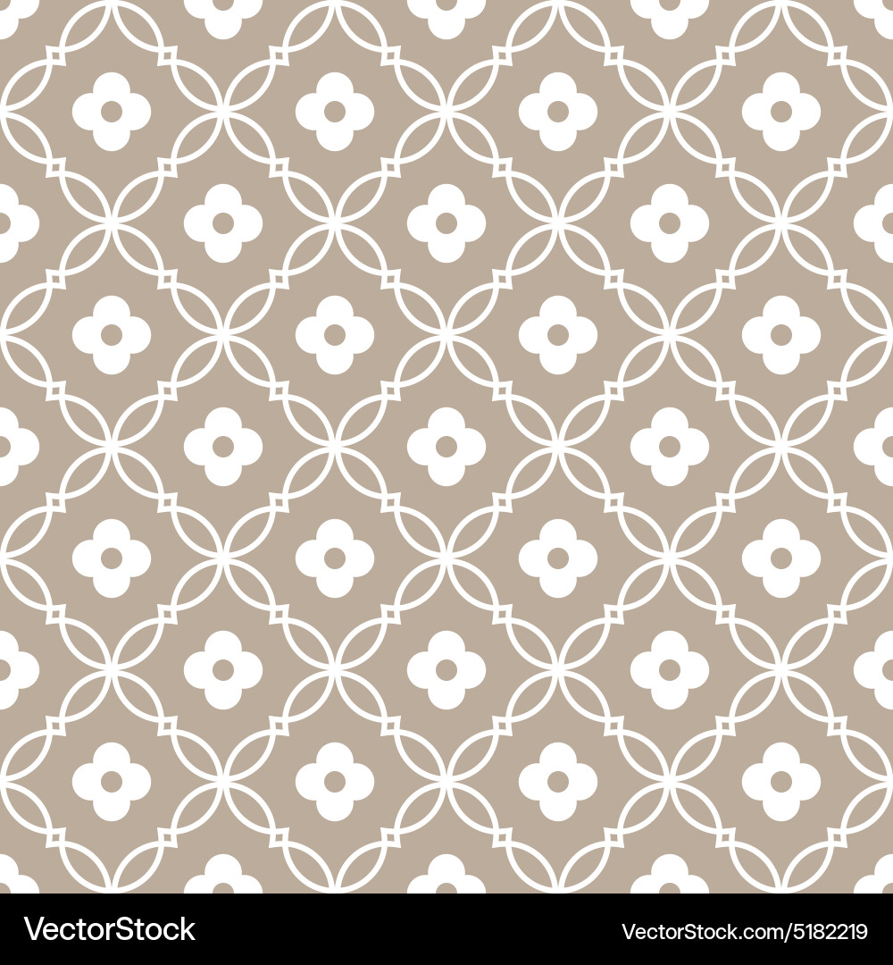 Floral Seamless Pattern vector image