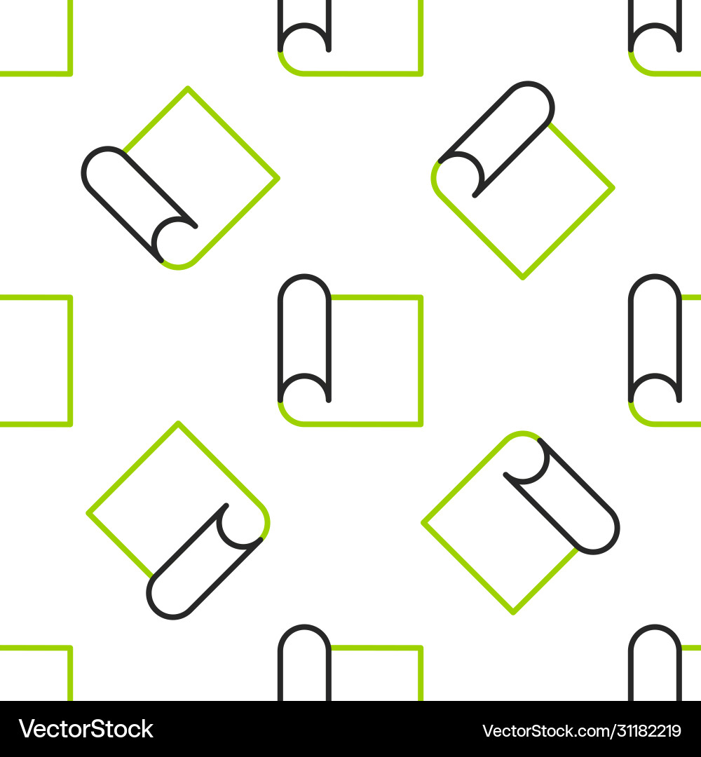 Line graphing paper for engineering icon isolated Line graphing paper for engineering icon isolated vector image