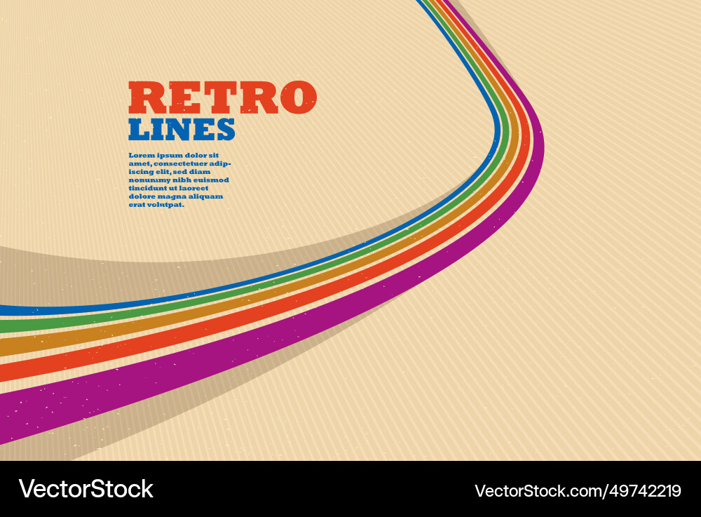 Linear abstract background in all colors Linear abstract background in all colors vector image