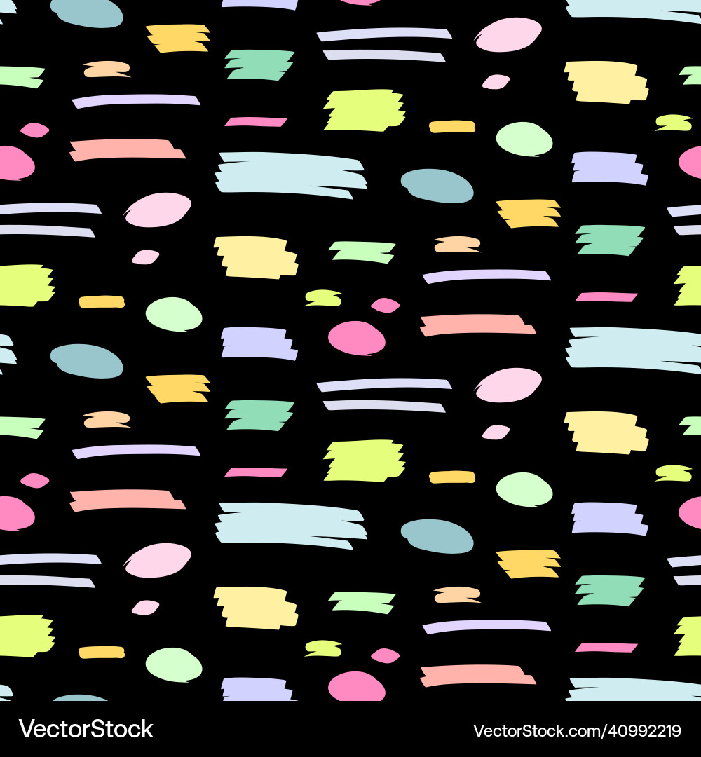 Seamless pattern line or texture marker Vector Image