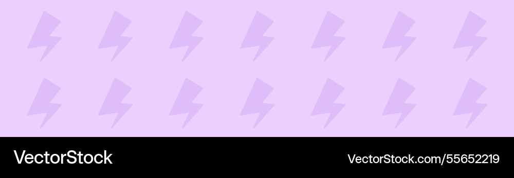 Washi tape with lightning marks pattern Washi tape with lightning marks pattern vector image