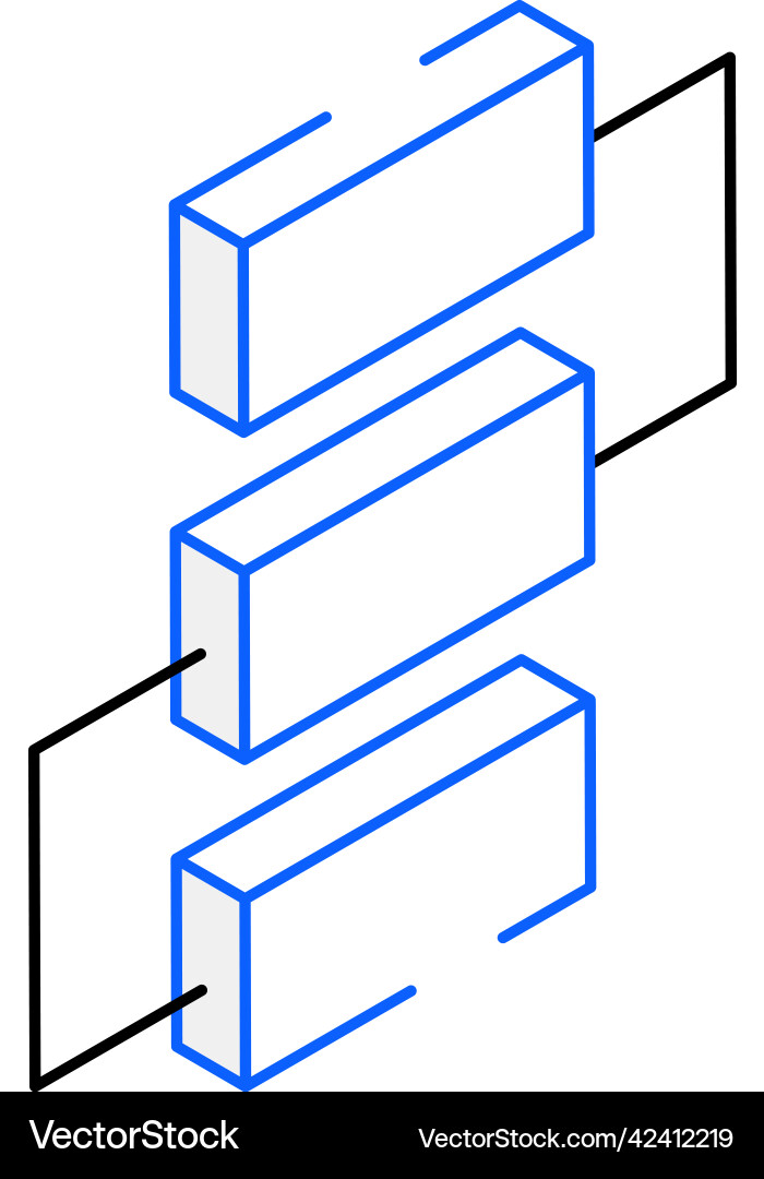 Workflow vector image
