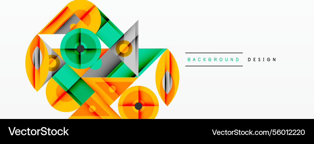 Dynamic geometric composition with sharp angles Dynamic geometric composition with sharp angles vector image