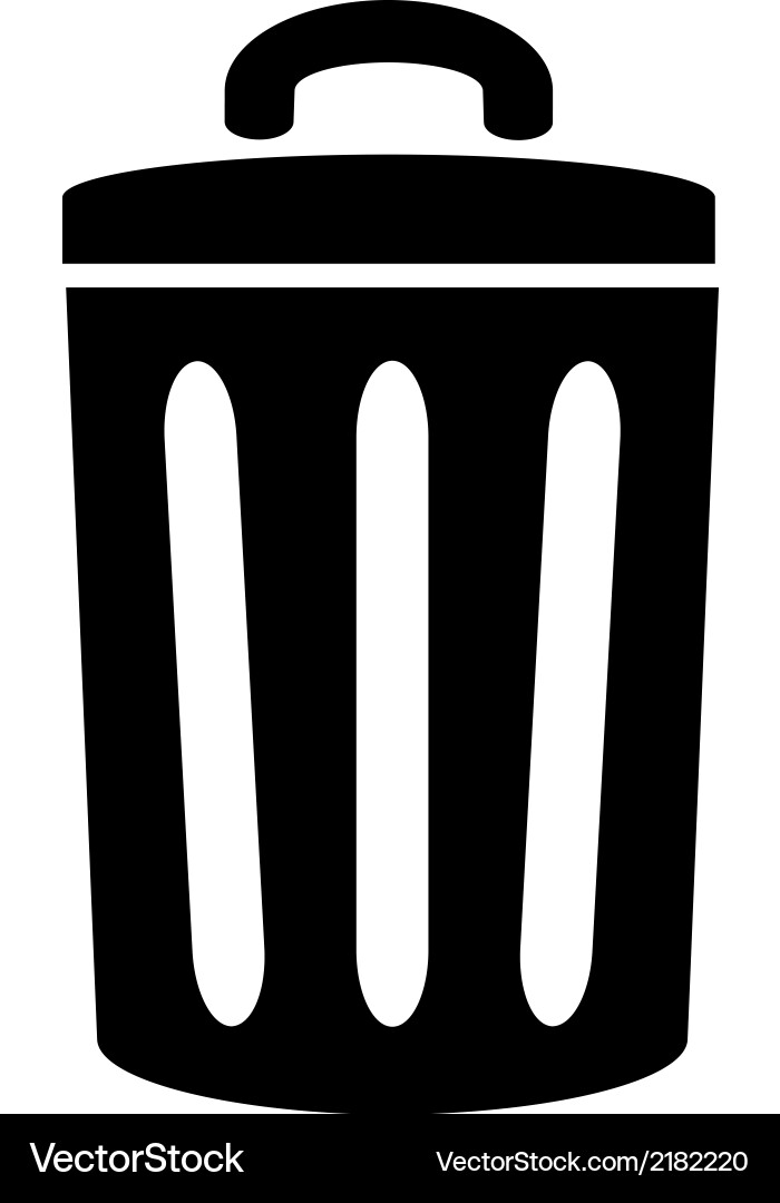 Garbage icon Vector Image