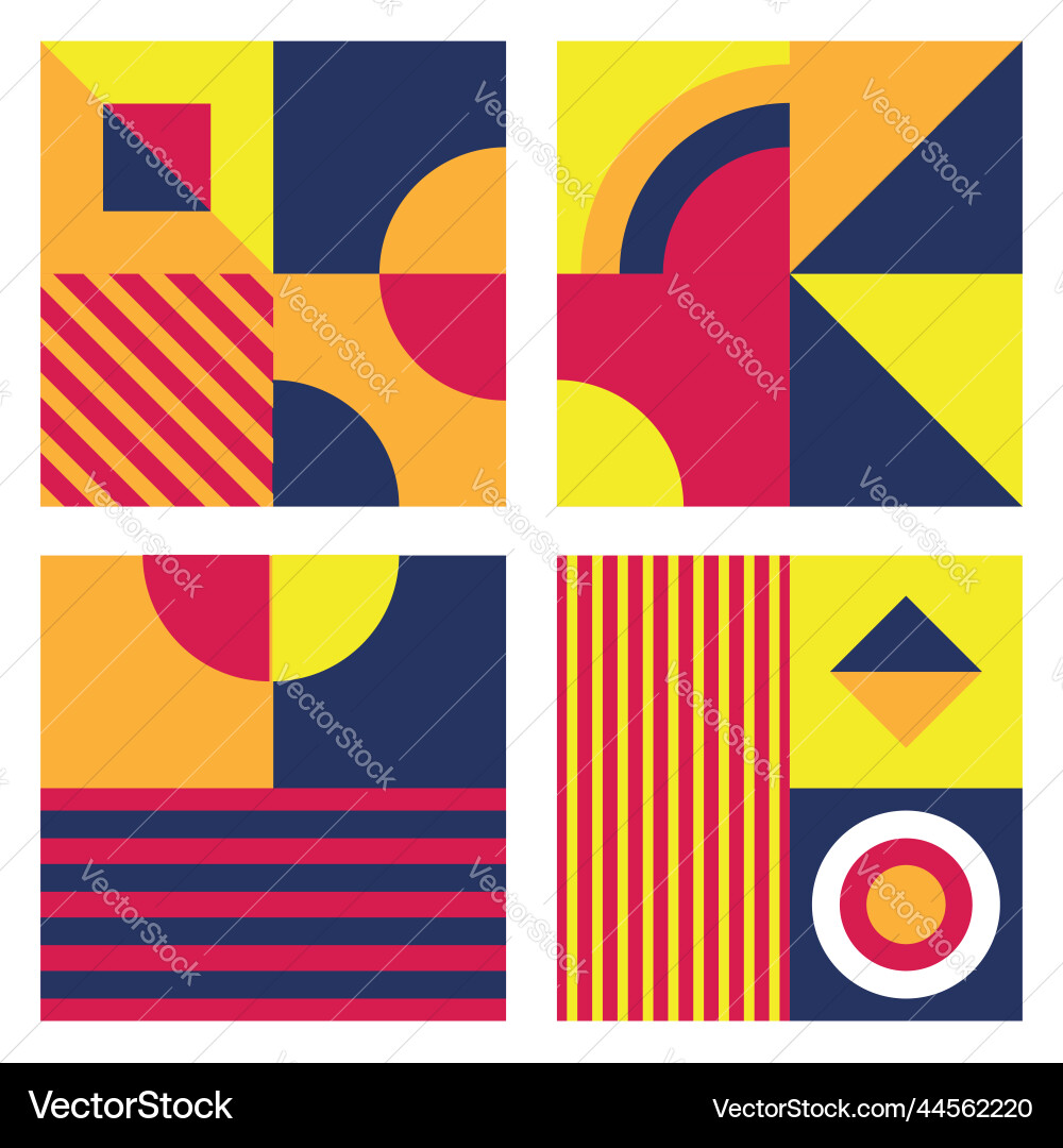 Geometric Shape Pattern vector image
