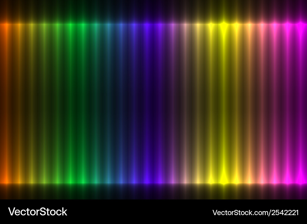 Abstract Glowing Color Splash Background Vector Image